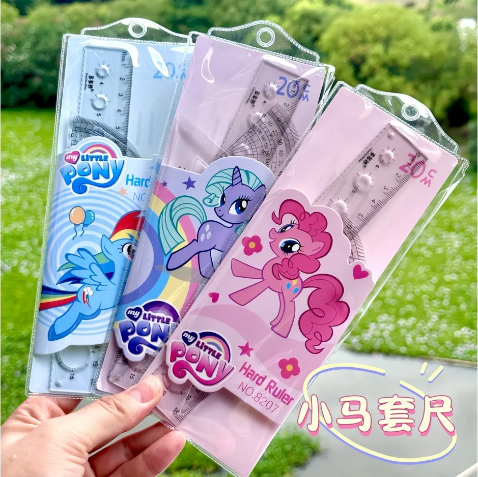 

12 Pcs Capybara Set Rulers Triangle Board Ruler Student Multi-functional Stationery Painting Tool Set Suitable for Students