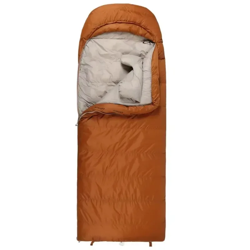 Lightweight Mummy Down Sleeping Bag for Adults Waterproof Cold Weather Camping Mountaineering -5C