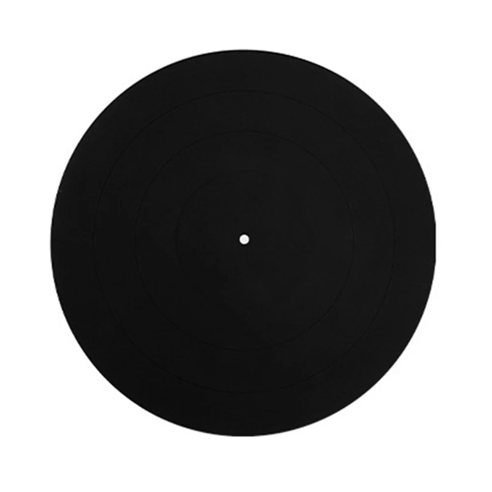 Anti Slip Mat Gramophone Turntable Smooth Pad Diameter Rotary LP Pad Diameter Mm Long Term Use Shock Absorption