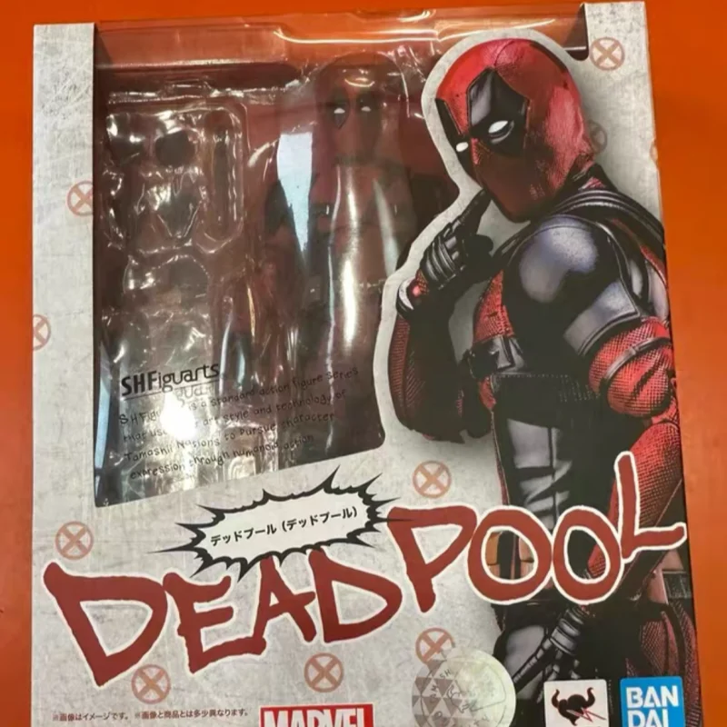 

Original 6 Inch Shf Marvel Deadpool Anime Figure Desktop Collection Decor Christmas Gifts Model Dolls Toy Action Figurine