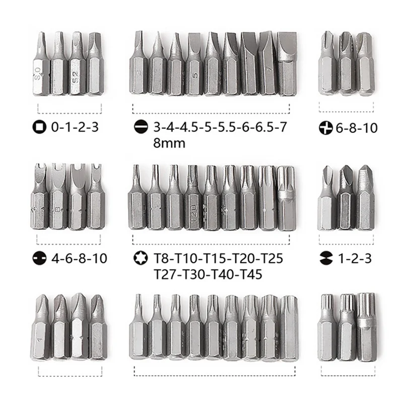 

B-Est 100-In-1 Screwdriver Set Batch Batch Nozzle Electric Screwdriver Connecting Rod Sleeve Set Hardware Tools Durable Reusable