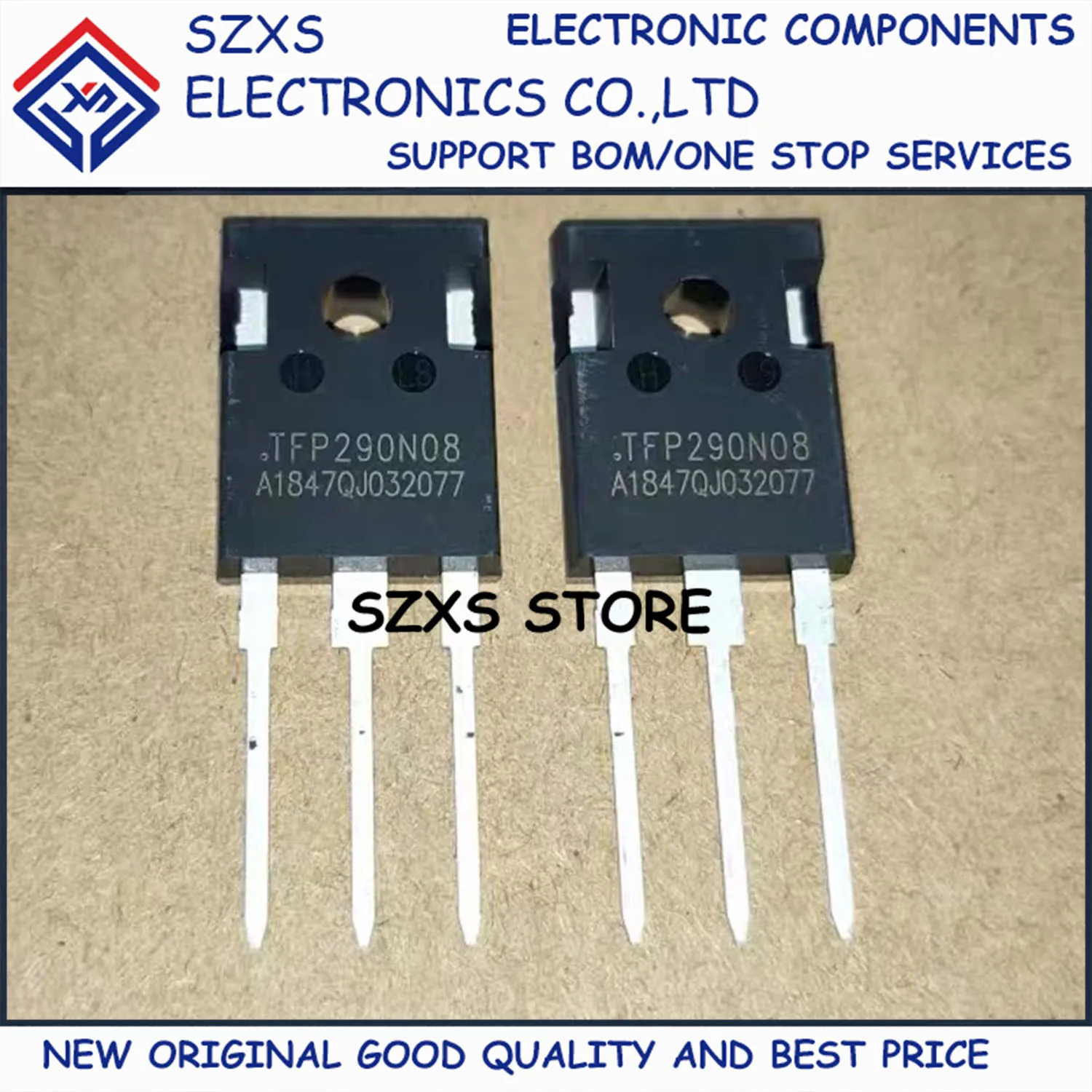 

New Original 10Pcs TFP290N08 TO-247 80V 290A MOSFET Field Effect Transistor In Stock Electronic Components Good Quality