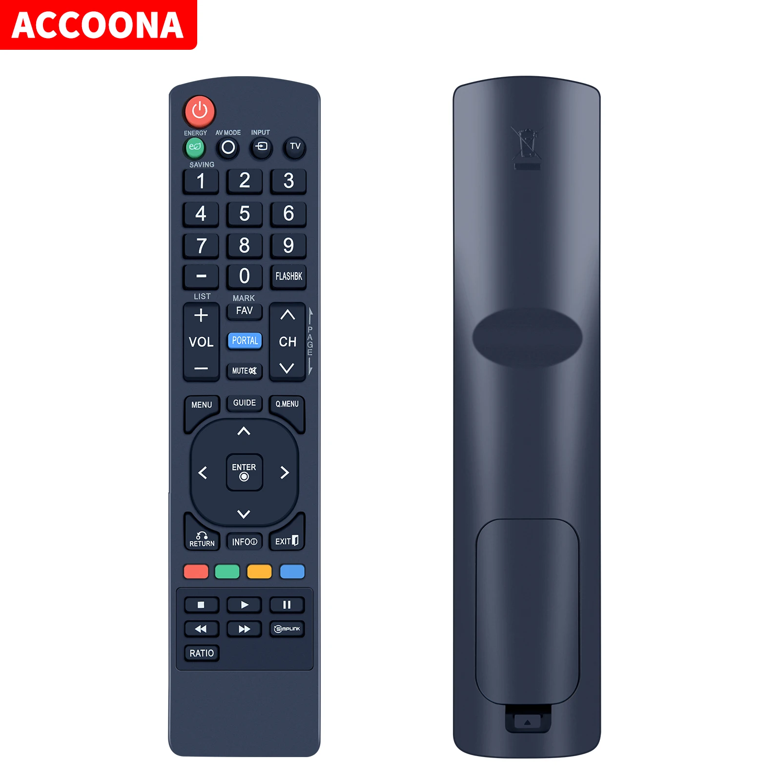 New AKB72915266 Replace TV Remote Control for 32LD450 47LD450 26LE5300 55LD52