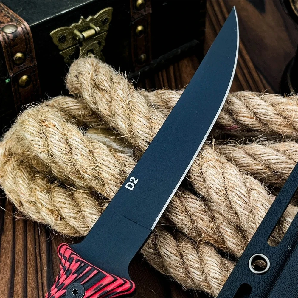 Nóż survivalowy z ostrzem stał – Dive Knife Titanium recenzja i cena