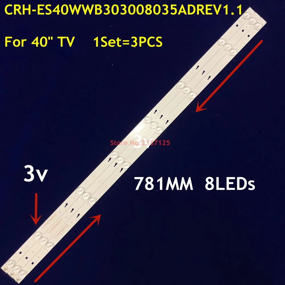 LED Strip 8 lamp For 40