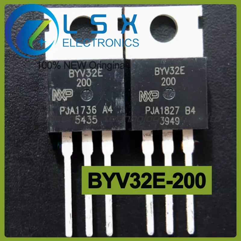 5pcs BYV32E-200 20A 200V TO-220 Original On stock