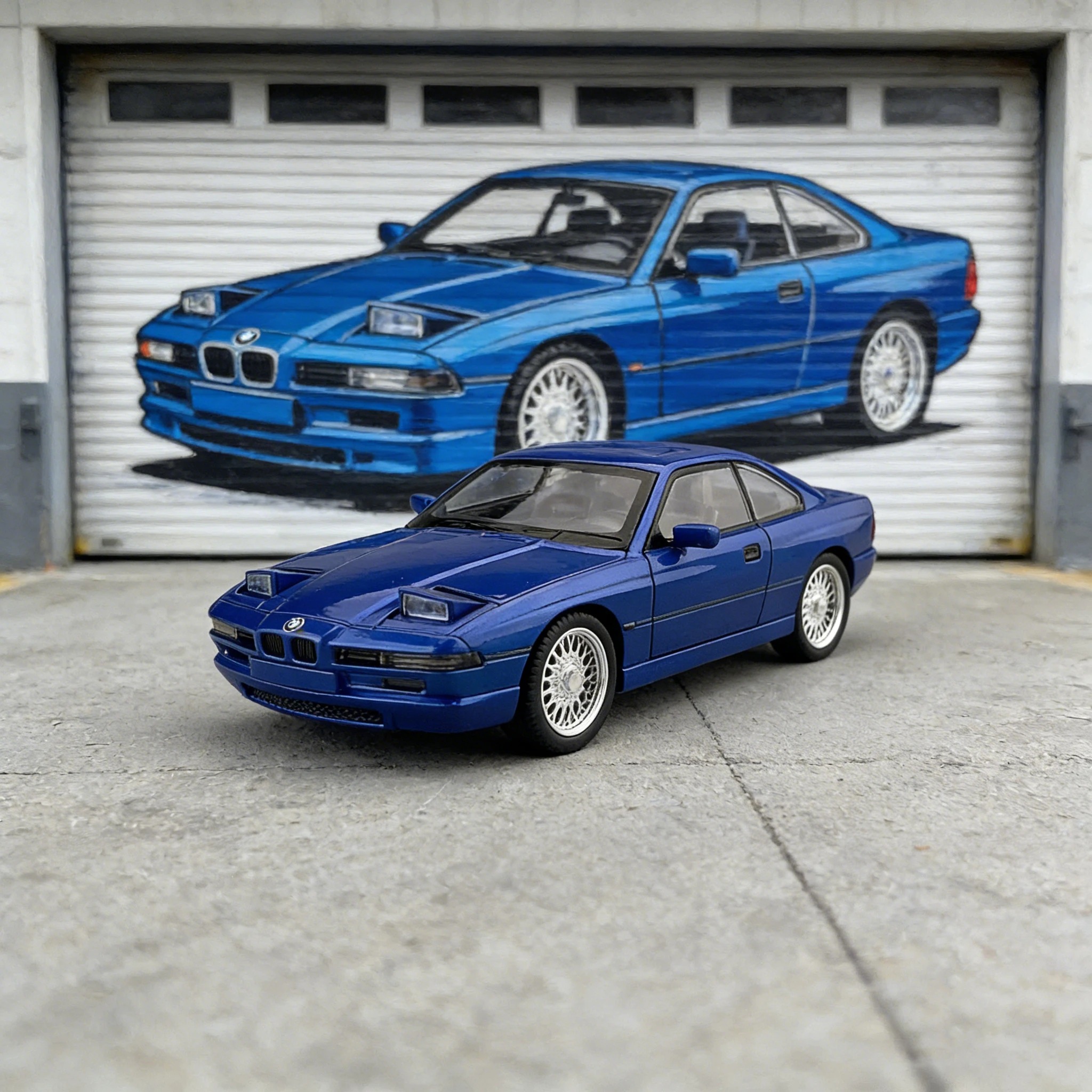 

1:24 BMW 850CSi alloy car imitating real car model collection ornaments children's toy car boy gift