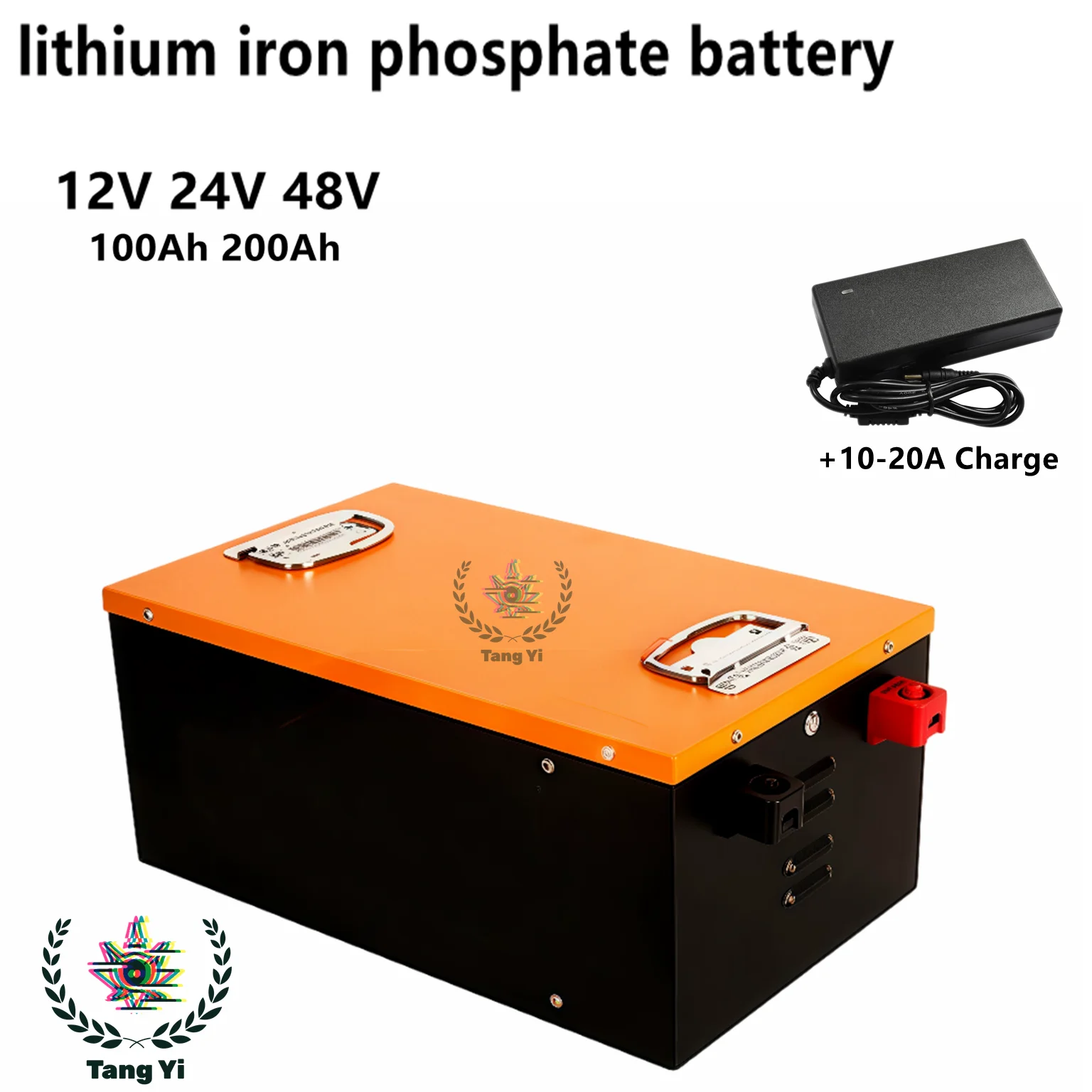 

12V/24V/48V 100Ah/200Ah lithium iron phosphate battery suitable for energy storage household appliances camping RV