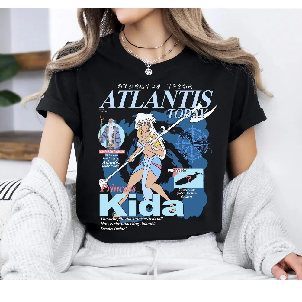 Camiseta con póster de princesa del Imperio Perdido de Disney, camiseta familiar de Disneyland, camiseta de vacaciones de Disney, camisetas de viaje para padres e hijos