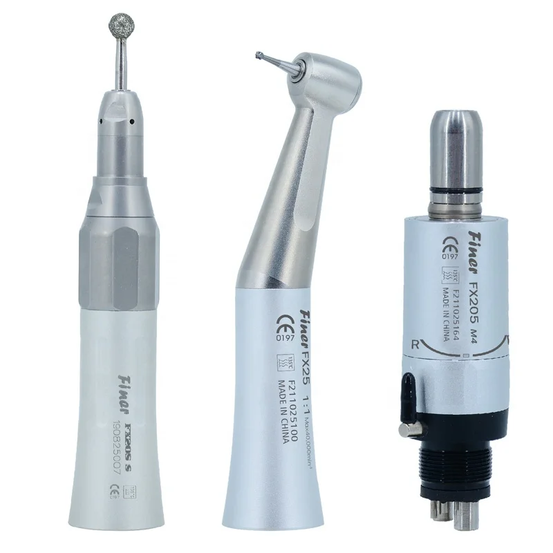 

FINER dent al low speed handpiece set FX dent al low speed handpiece set dent al