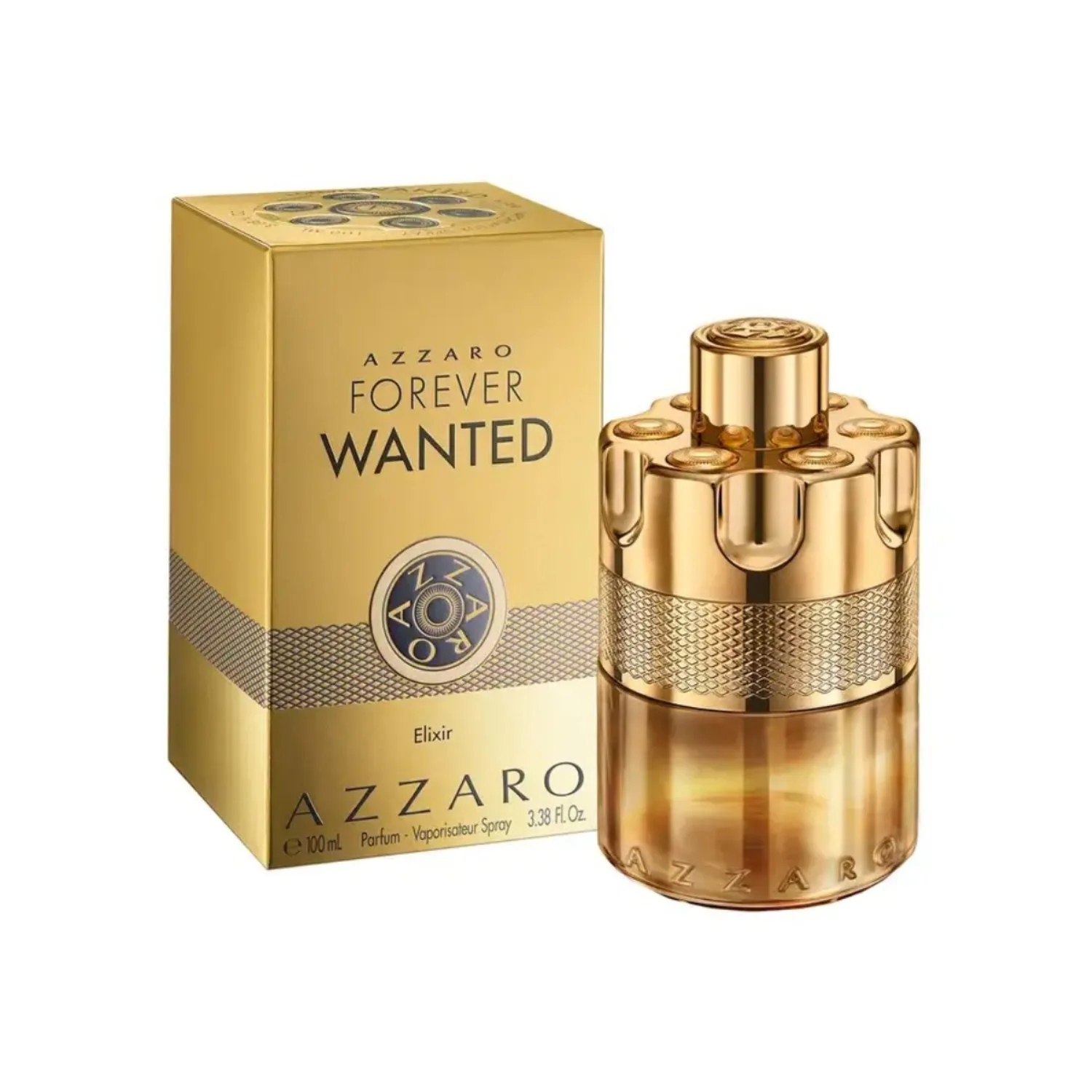

Azzaro Forever Wanted Elixir Eau De Parfum для мужчин: фруктово-пряный аромат с нотами малины, кардамона и кожи. Стойкий парфюм, отличный выбор для подарка.