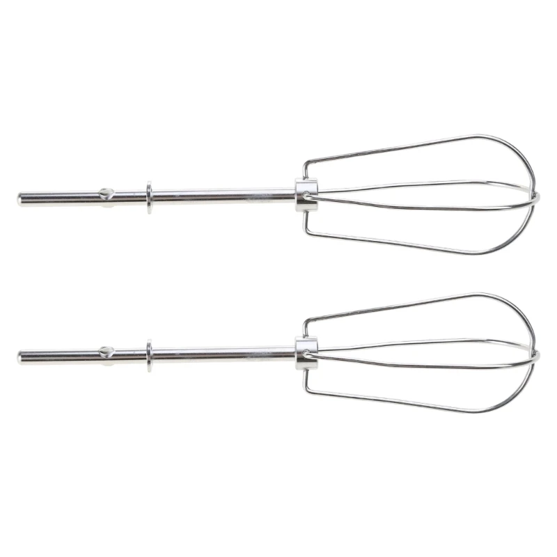 Set of 2 Electric Mixer Heads Handheld Egg Beater Heads Stainless Steel Egg Mixer Accessories Egg Beater Part Dropship