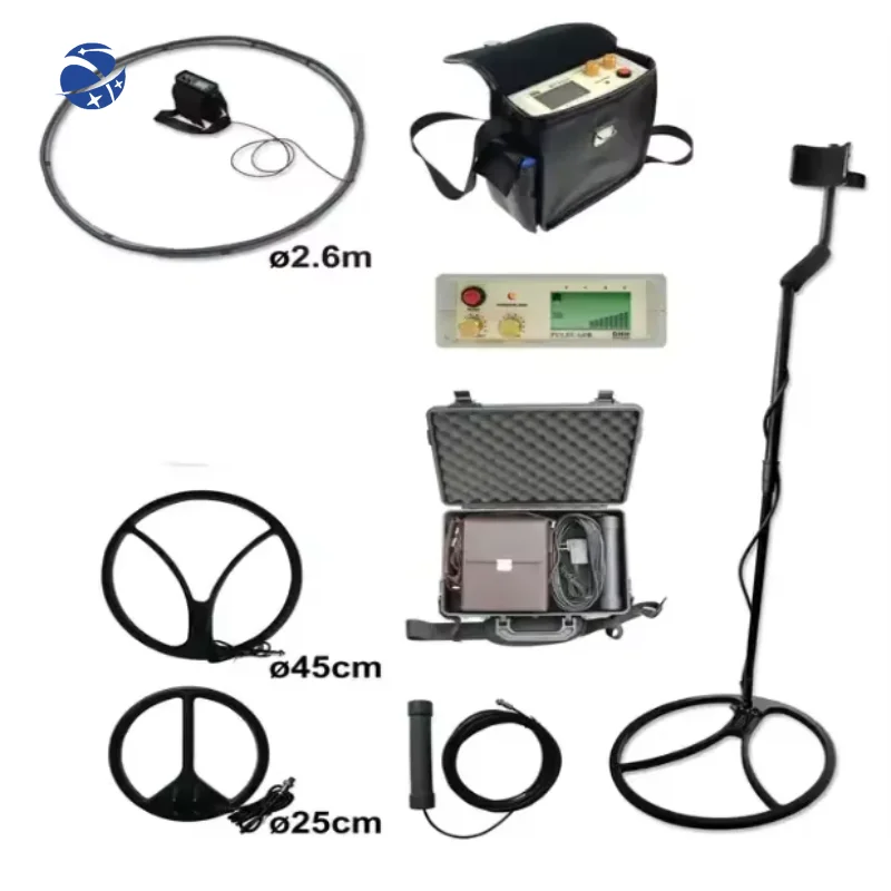 

AR6 Gold detector machine Pulse Induce high sensitivity metal detector high detection depth Waterproof Metal Detector Dual Coil