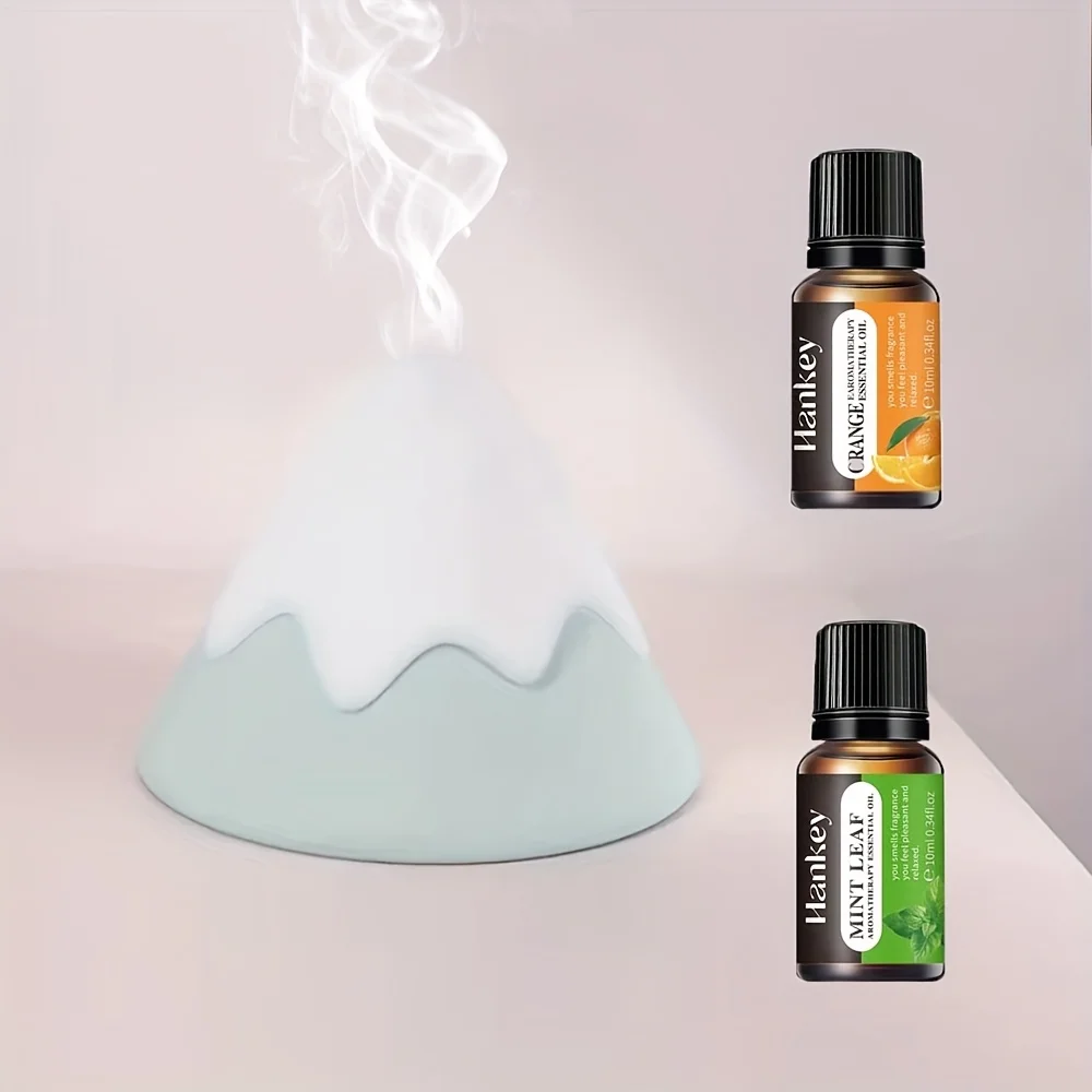 

Aromatherapy Evaporator Humidifier Adjustable Mist Mode Office Home Waterless Auto Shut Off Send 2 Bottles Of Essential Oils