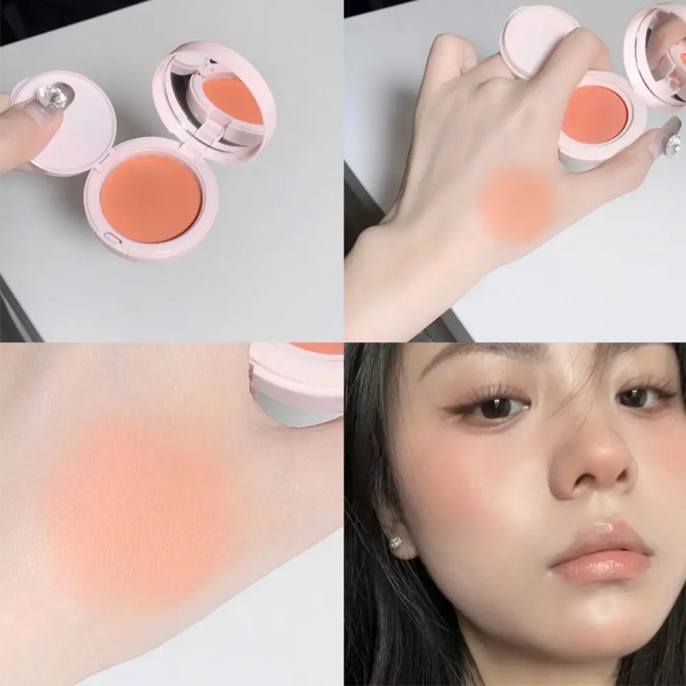 Lasting Air Cushion Blusher New Potato Rubor Brighten Cheek Rouge Blusher Shading Matte Make-up Cosmetics Lip Cheek Eye