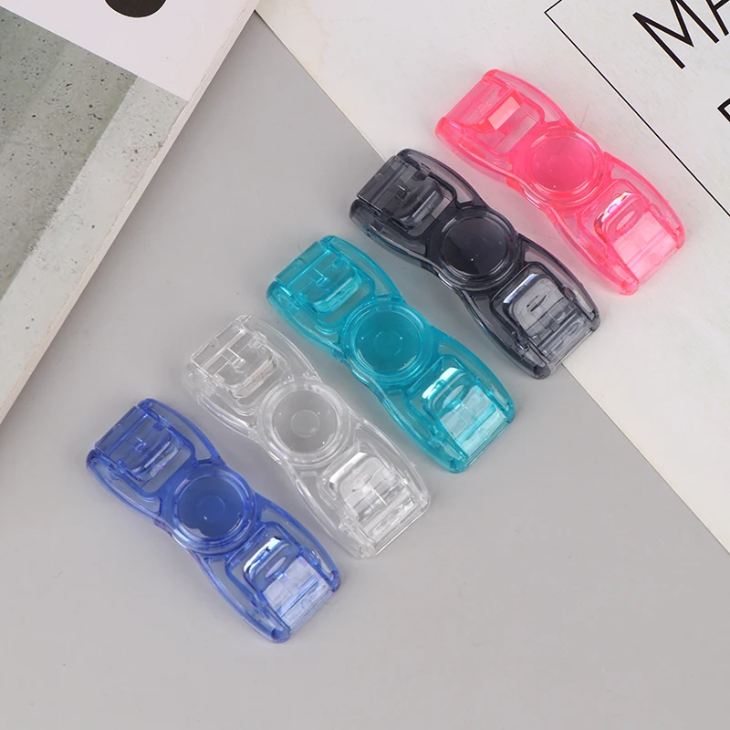 1Pair Swimming Goggle Buckle Goggles Lock Adjuster Strap Button Fastener Clip Connector Swimming Goggles Buckles