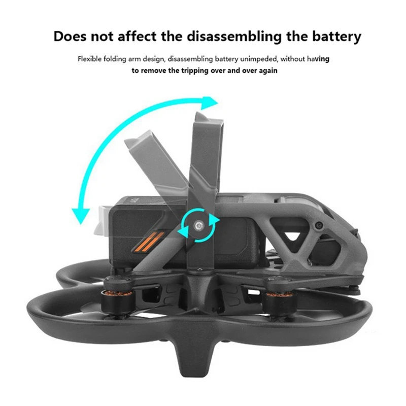 Sunnylife Battery Buckle For Drone Anti-Loose Fixer Holder Foldable Battery Safety Protection Cover For DJI AVATA Replacement