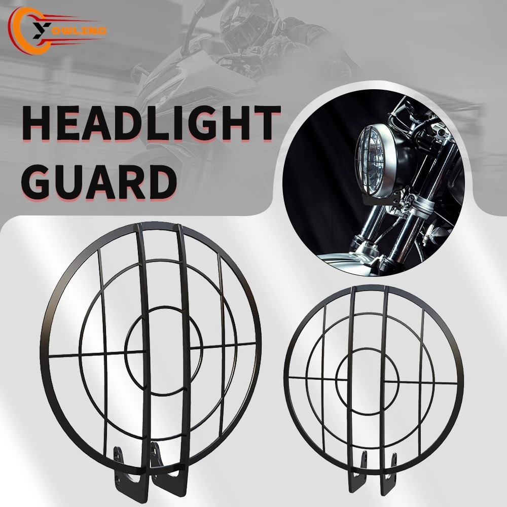 R9T Motorcycle For BMW R NINE T RNINET R 9 T Racer Pure Urban Scrambler 2014-2025 Headlight Guard Protector Grille Grill Cover