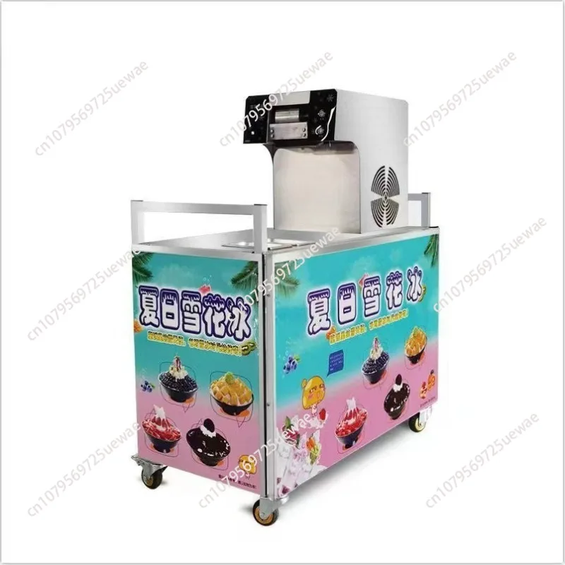 360W Snow Ice Maker Shaver Machine Europe Snowflake Ice Korea Bingsu  Snowflake Ice Shaving Machine