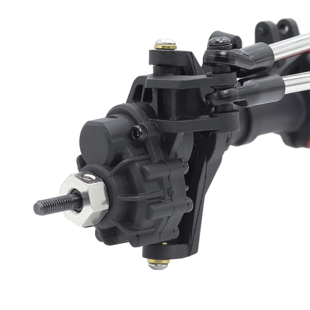 RCGOFOLLOW Plastic Better Stability Front Axle For 1/10 Rc Front Axle TRX4 TRX6 6WD RC Car Part RC Car Accessories Black