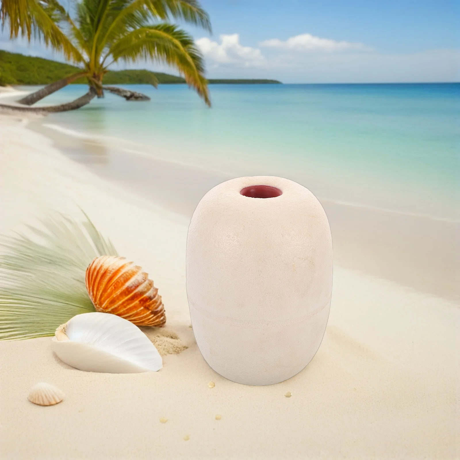 Kit palla galleggiante per yacht da 2 pezzi: galleggianti in corda marina in PVC ad alta galleggiabilità per kayak pesca barca dock piscina boa d'acqua durevole per