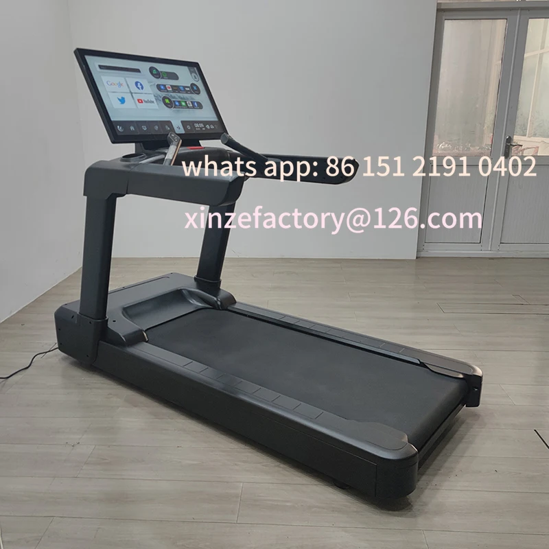 La mejor cinta de correr personalizable/motor de CA de 8 HP con TV con pantalla táctil de 32 pulgadas