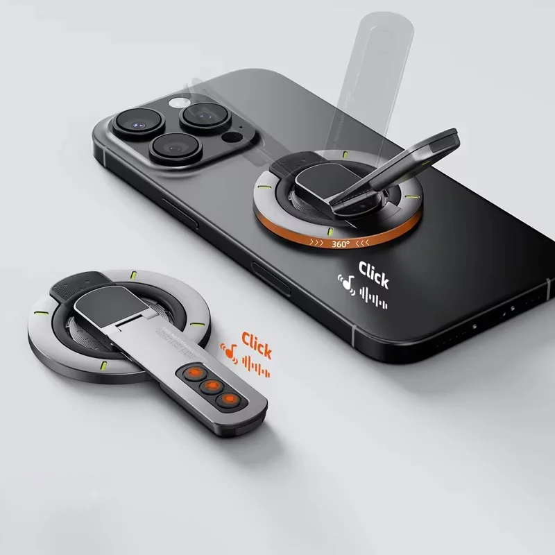 

Новая магнитная подставка для телефона 3 в 1. | Совместимый держатель для колец на палец MagSafe | Съемная подставка для iPhone 12, 13, 14, 15, 16, 17
