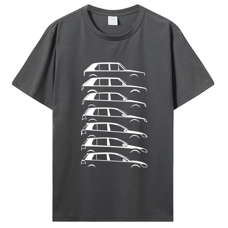 2026Hot Sale Fashion Evolution Golfs Gti Vdub Mk Inspired Evolution T-shirt Summer Men Cotton Tshirt Tee Shirt