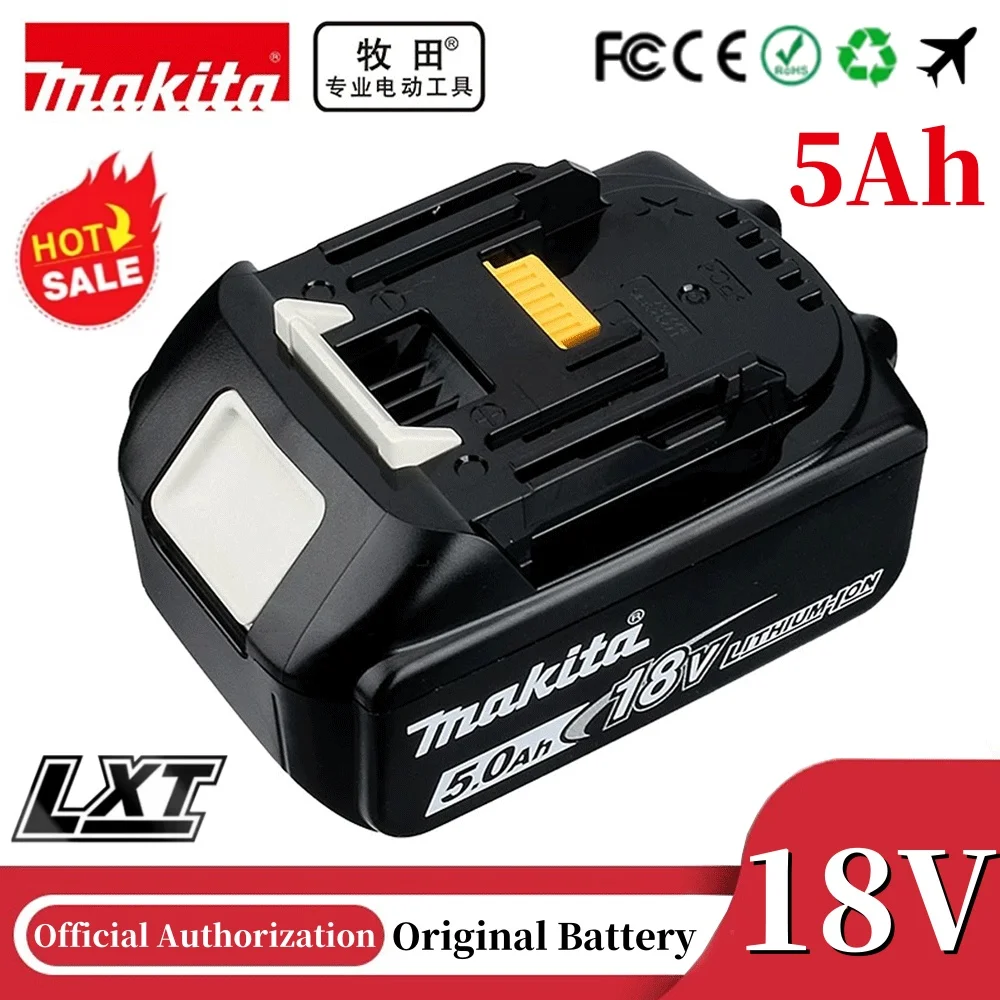 

Makita DTW700 18V 5000mAh/5.0Ah lithium-ion battery BL1860B BL1850B BL1845, suitable for all Makita 18V brushless power tools