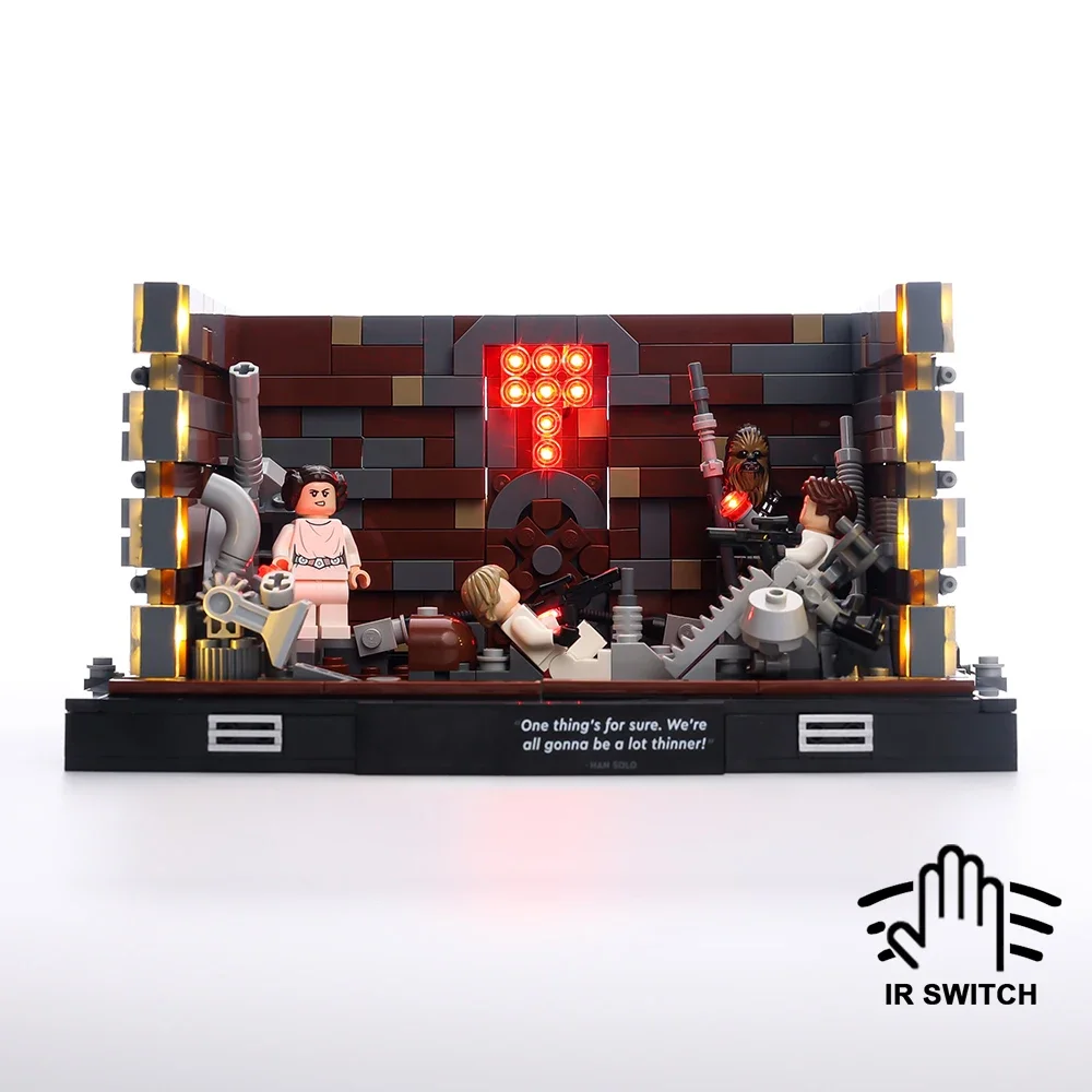 

Led Light Kit For Wars 75339 Trash Compactor Diorama Building Blocks DIY Toys Set Not Include Model