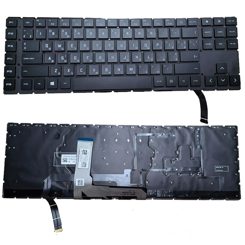 

New Russian For HP Omen 17-CK 17-CK0020CA 17-CK0372NR 17-CK1003NR 17-CM 17-CM2047NR TPN-Q266 US Backlit Laptop Keyboard Light