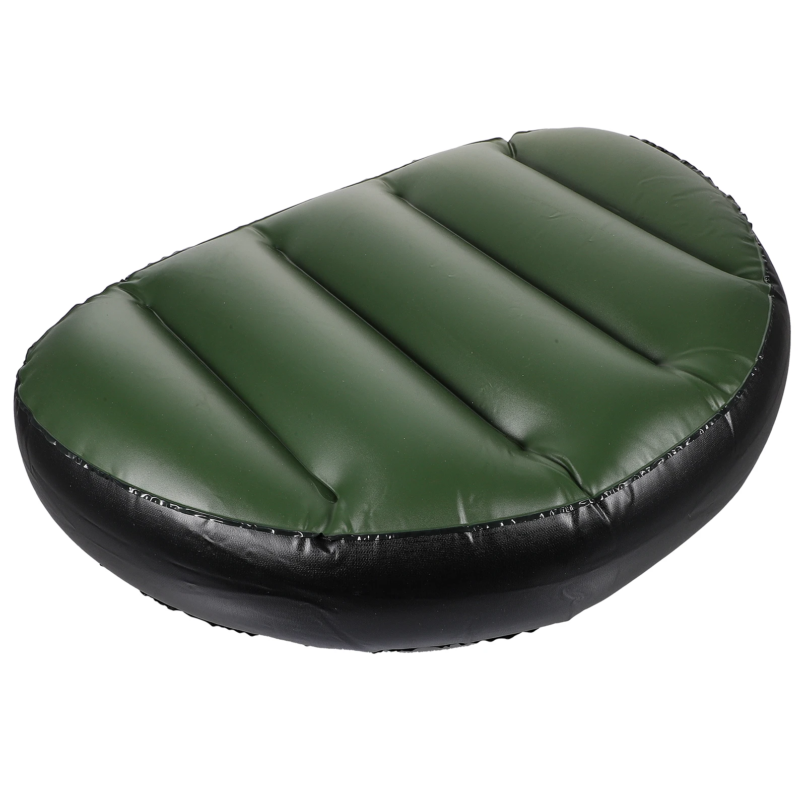 

Inflatable Cushion Seat Paddle PVC Blow up Outdoor Back Rest Green Compact Lightweight Water Rafting Saddle Padding Swim Cap