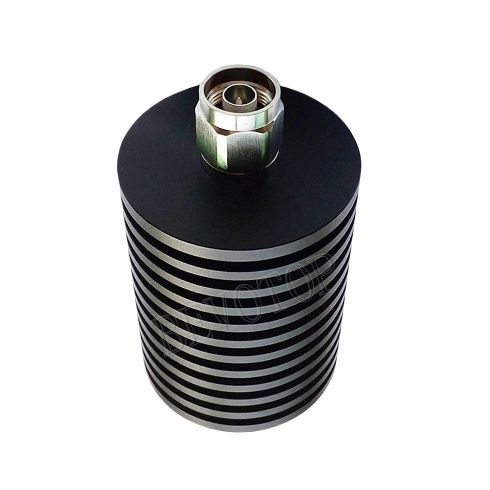 100W 3Ghz/4Ghz N Male Plug Connector RF Coaxial Termination Dummy Load SWRSWR＜1.20 50ohm Nickel Plated RF Accessories