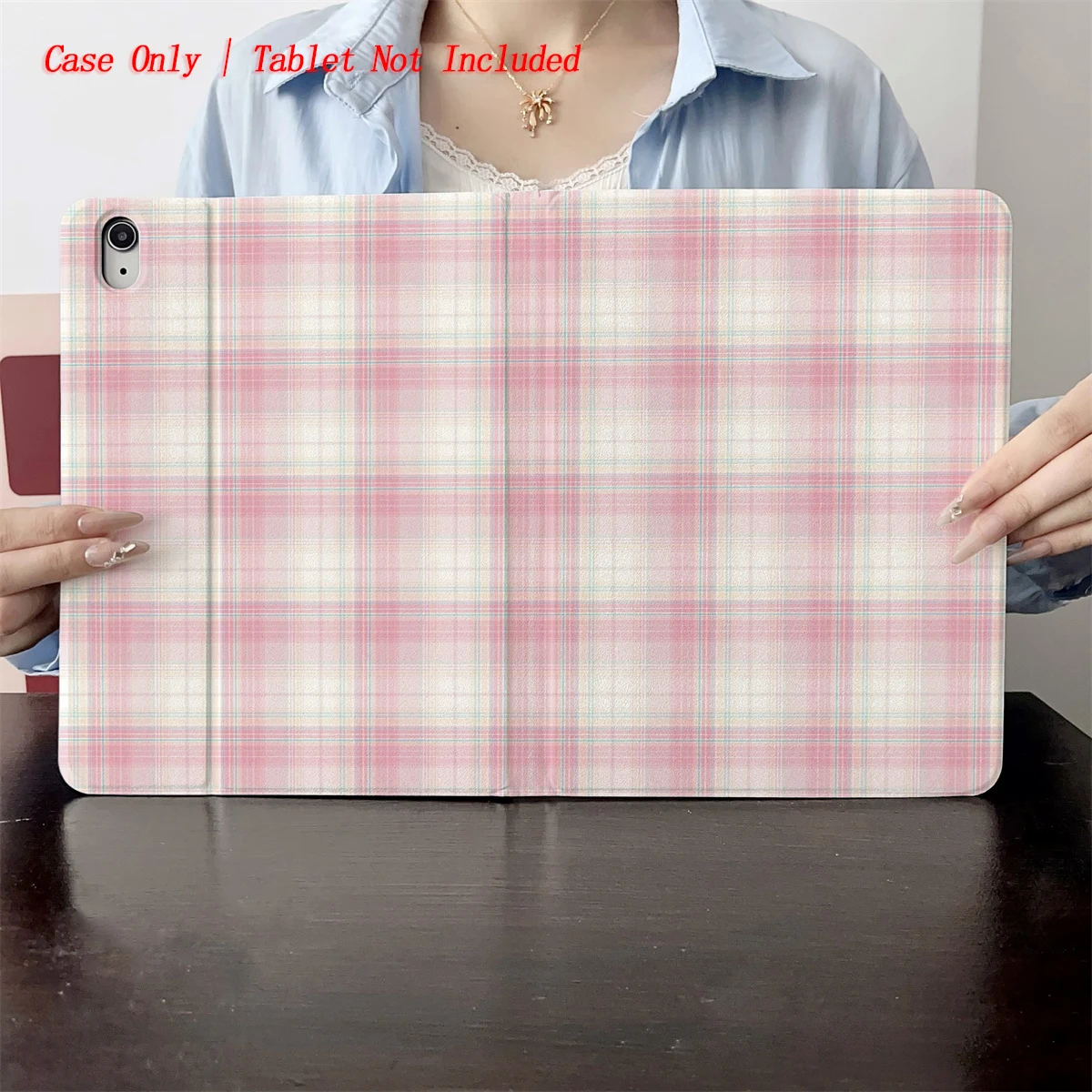 2025 Multicolor checkered print - A case suitable for multiple Apple tablets such as iPad/iPad pro/iPad air
