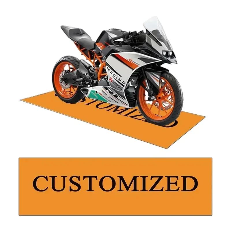 Motorcycle Parking Mat Display Racing Moto Carpets