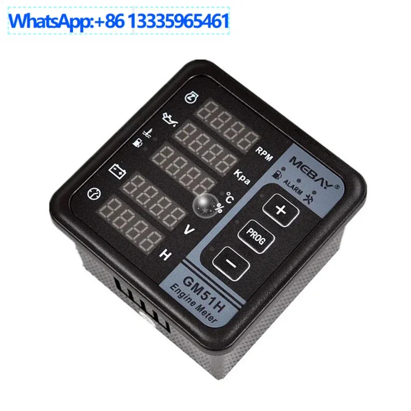 

Speed/water temperature/fuel oil level timing instrument GM51HGM50H engine multi-function digital display controller