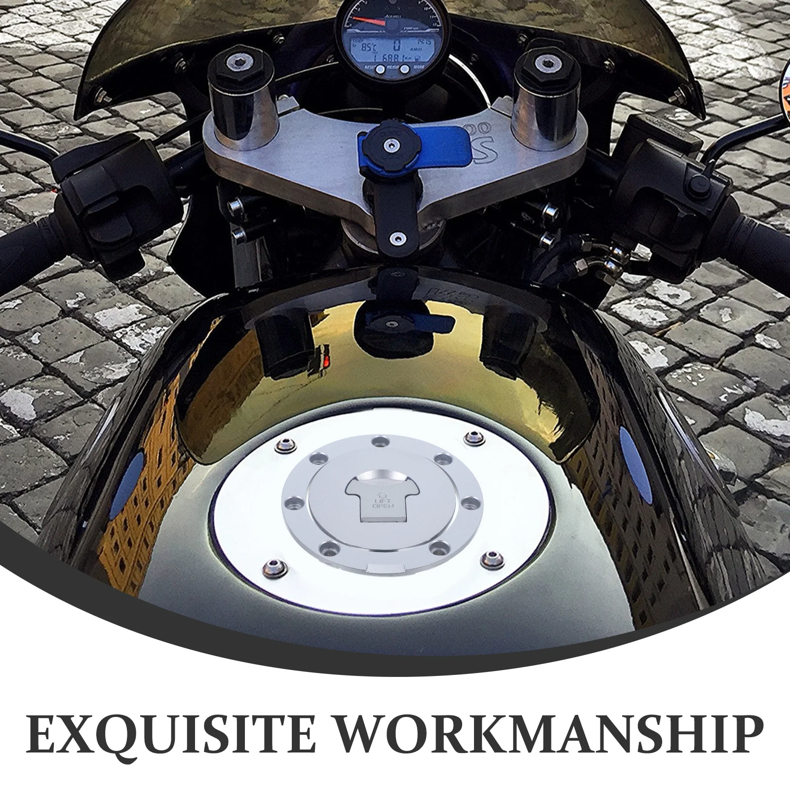 

Motorcycle Tank Oil Seal Protective Replacement Lid Locking Key Durable Weather Resistant Compatible Universal Fitment Gas Fuel