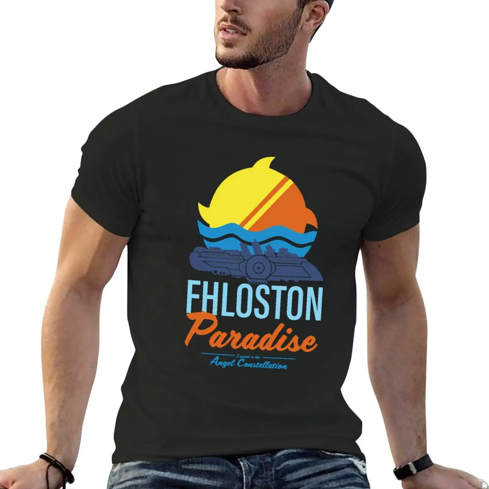 Phloston Paradise In The Angel Constellation T-Shirt plain quick drying workout shirts for men