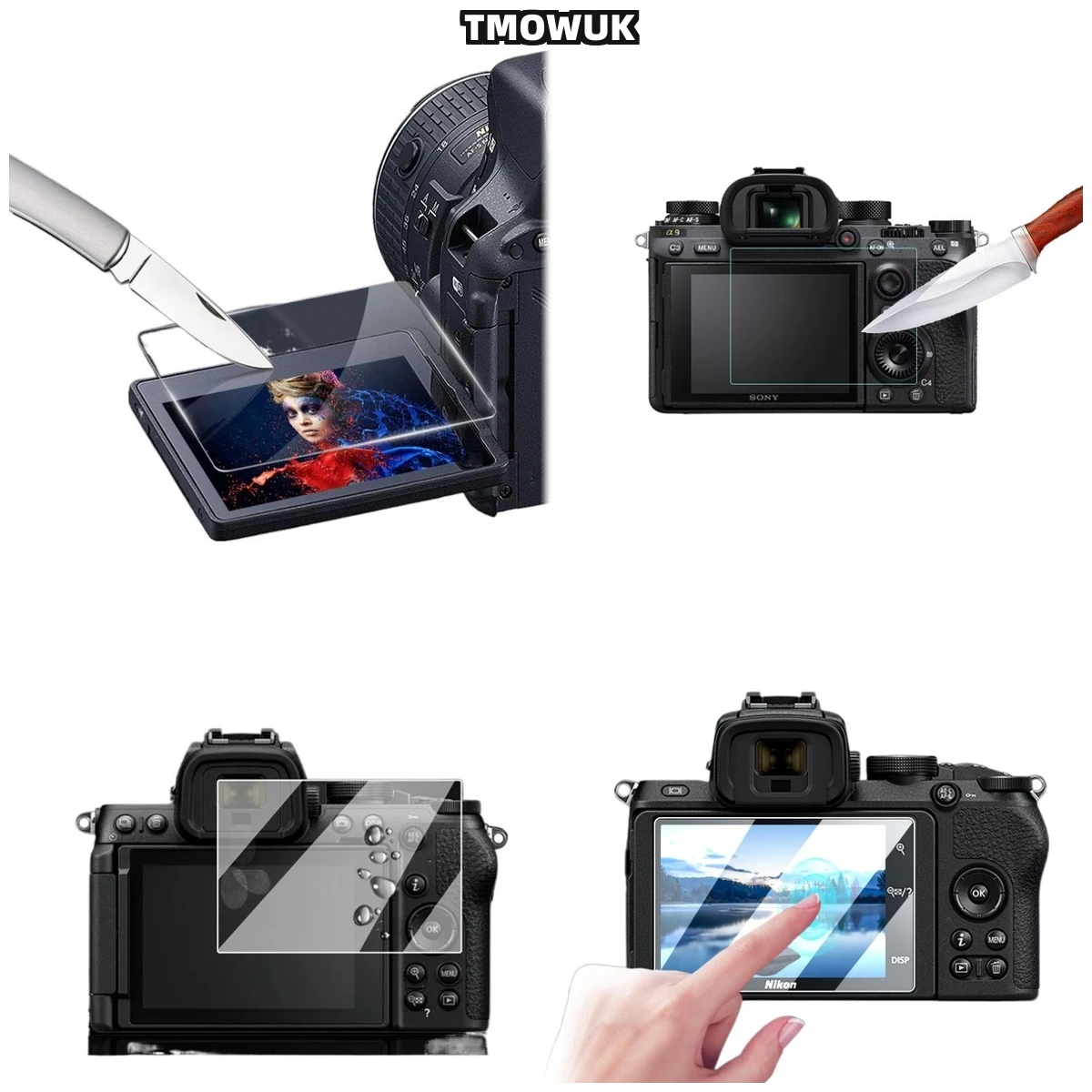 

For Nikon Z50 Camera, Protective Film With 9H Hardness, Scratch Resistant