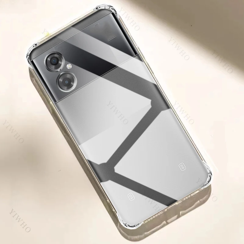 Clear Phone Case for Xiaomi Poco M4 5G 22041219PG TPU Thickened Transparent Case for Xiaomi M 4 Shockproof Anti-scratch Covers