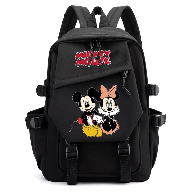 MINISO Cartoon Backpack for Baby Boys Girls Minnie Mickey Mouse  Lovely Schoolbag Kindergarten Schoolbag Gift