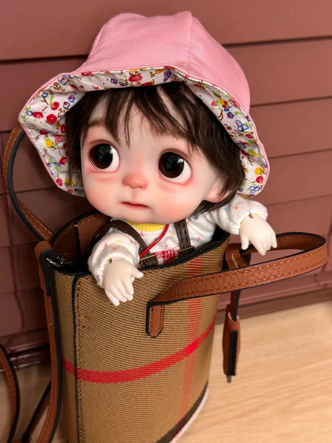 

Новая BJD кукла 1/6, большая голова, милая девочка Фанфан, высококачественная смоляная игрушка, подарок на день рождения, подвижные куклы для малышей в наличии