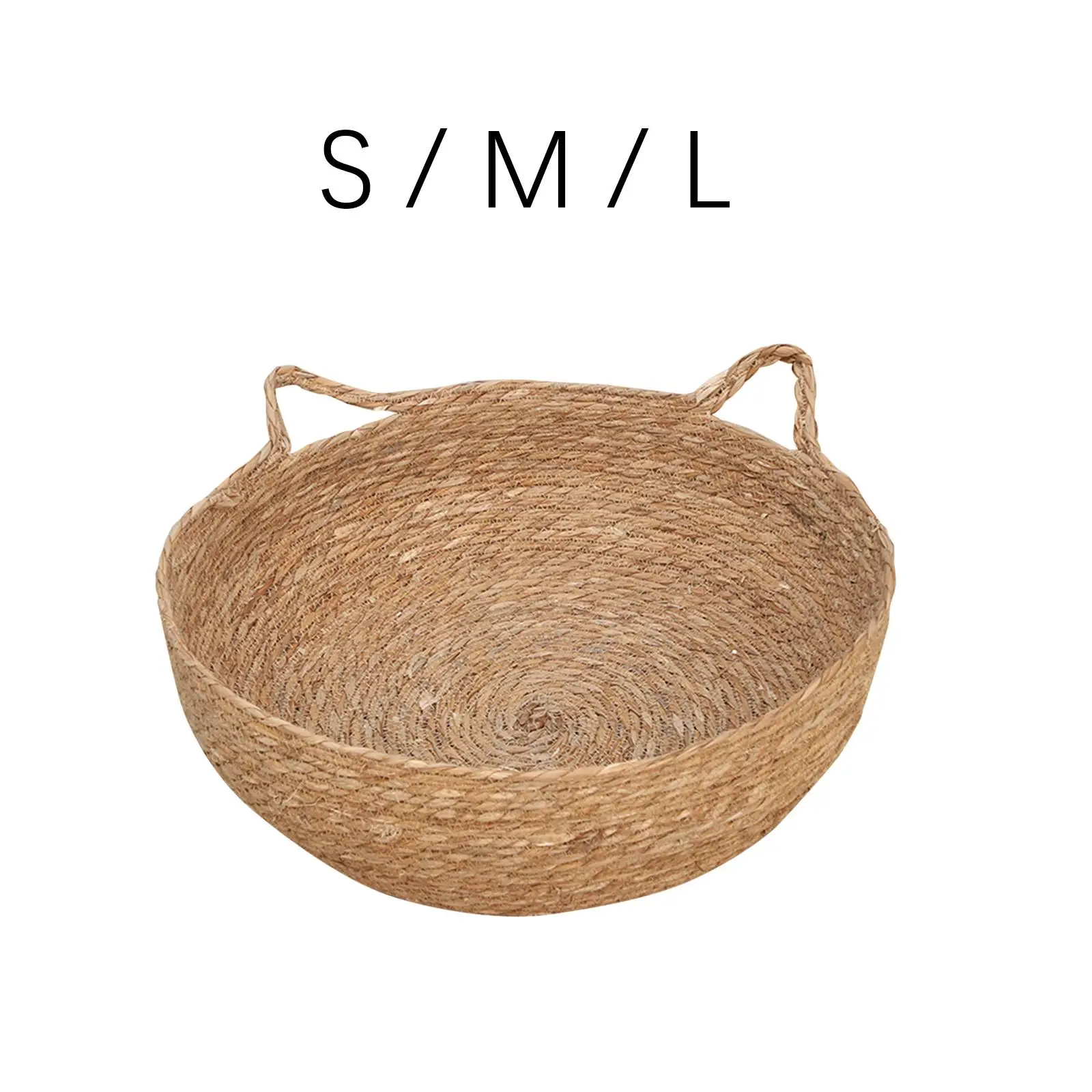 Cat Bed Basket Round Furniture Universal Pet Supplies Cat Scratch Mat Cave Nest