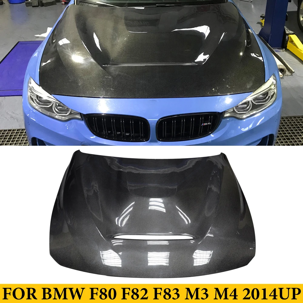 

For BMW F80 M3 F82 M4 2014UP Carbon Fiber GTS Style Front Bonnet Hood Cover Body Kit Auto Tuning