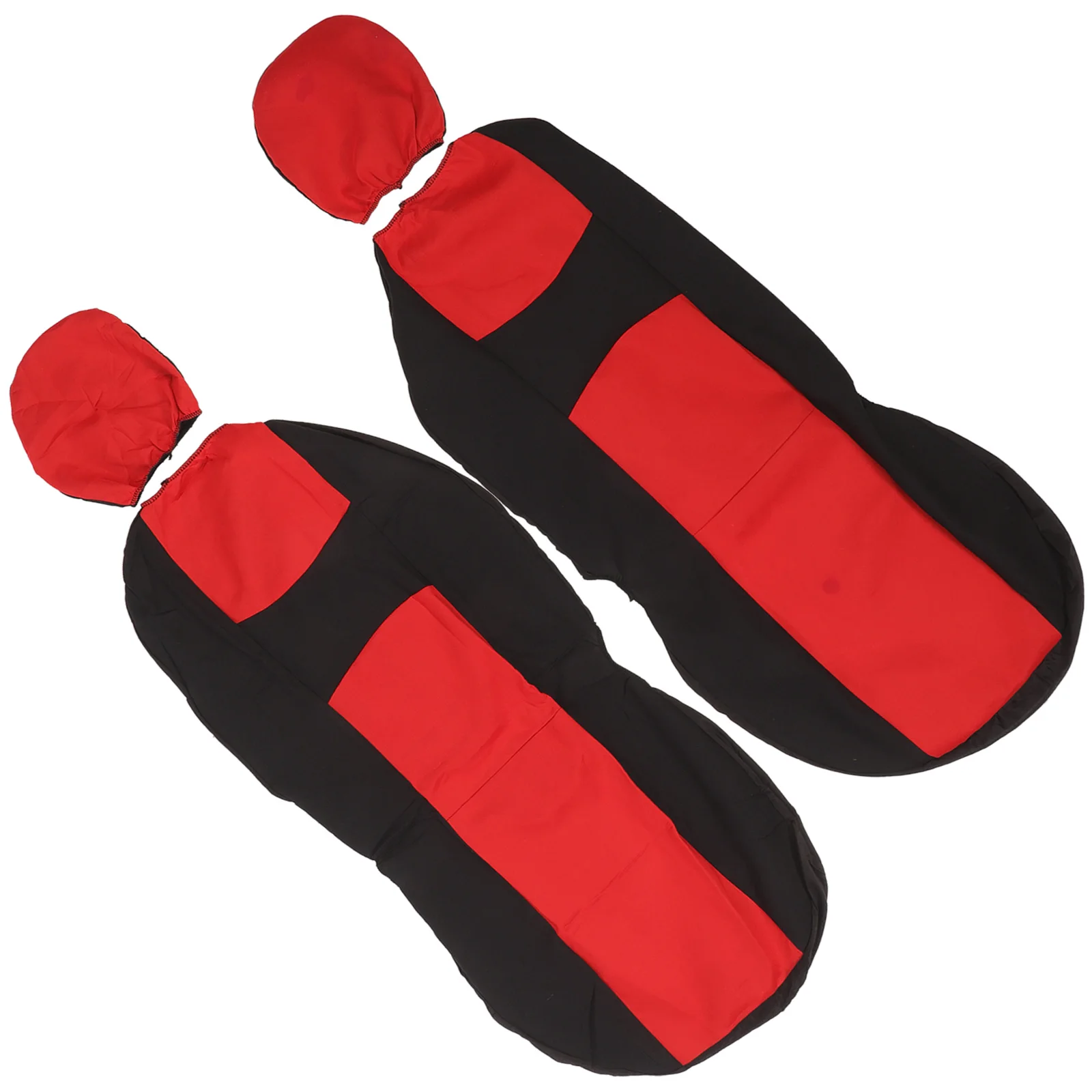 

2 pcs Car Covers Universal Fit Durable Auto Seat Protector Breathable Machine Washable Concealed Opening Adjustable Straps
