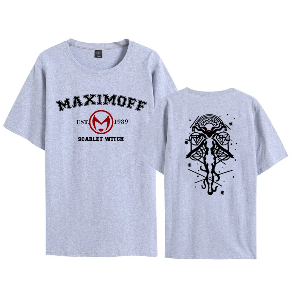 Wanda Maximoff 1989 T Shirt Women Graphic T Shirts Short Sleeve Summer T-shirt Superhero Tee Streetwear Top Women Clothing