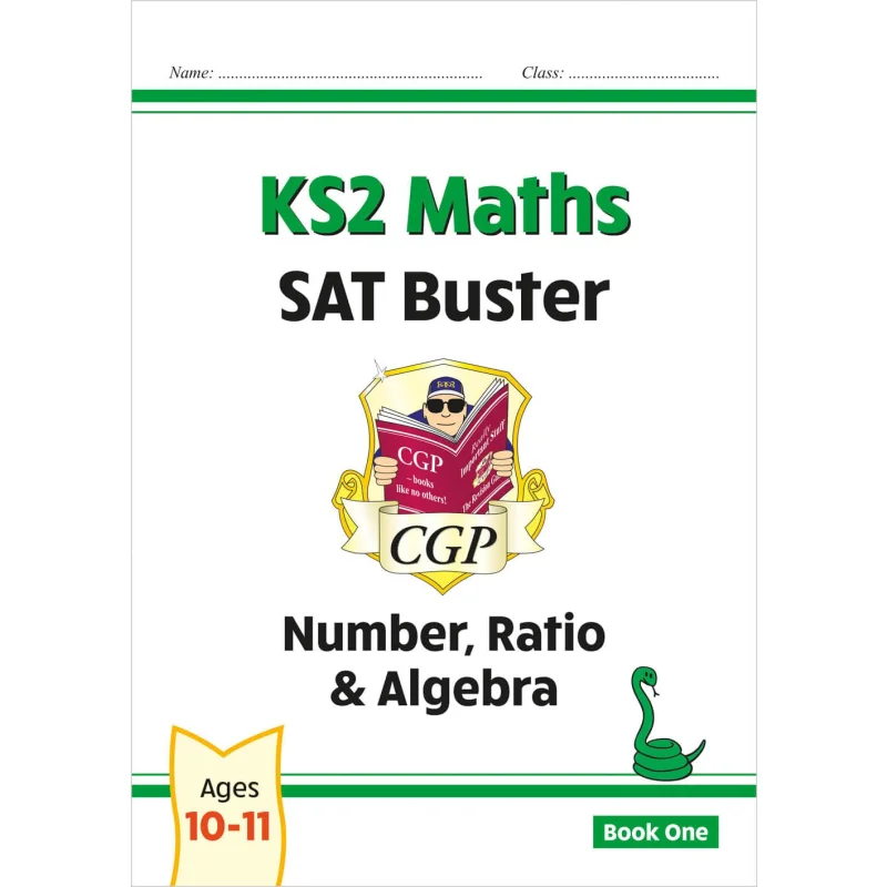 

KS2 Maths SAT Buster Number Ratio Algebra Book 1 For The 2025 Tests CGP Books Coordination Group Publications 9781847621580