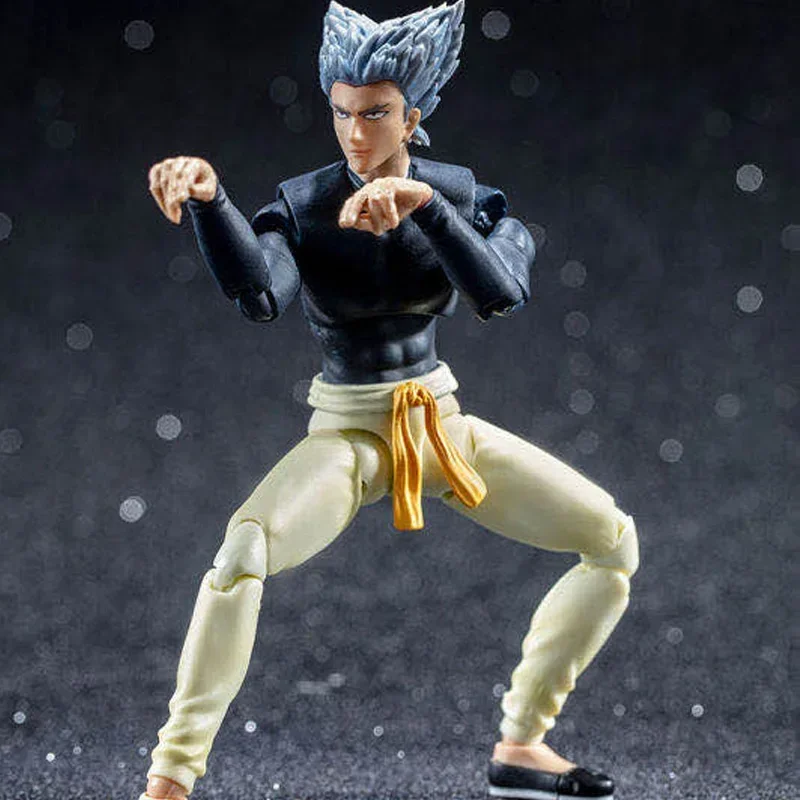 أنيمي لاند داسين/ألعاب رائعة/GT One Punch Man Saitama Genos Garou Sonic 1/12 14 سنتيمتر/5.5 بوصة SHF/S.H.F PVC عمل نموذج لجسم