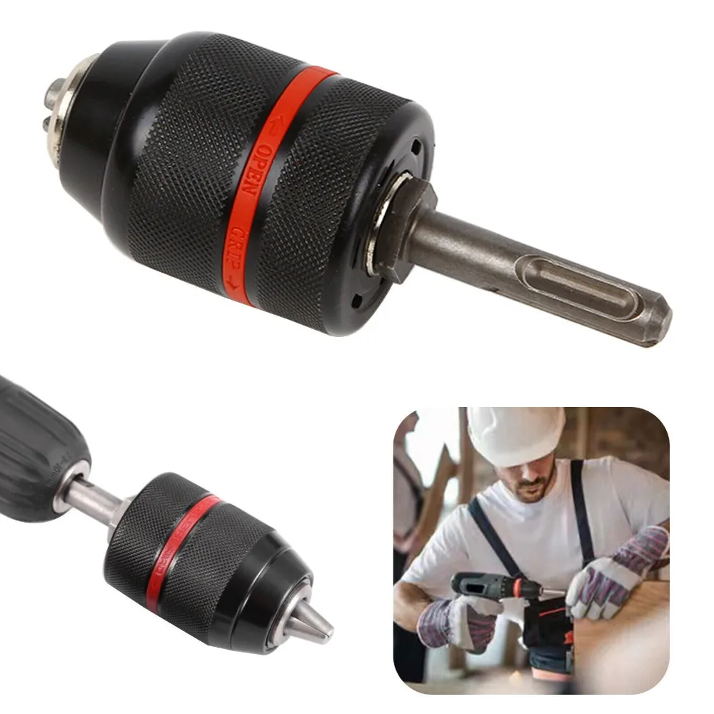 Power Tools 13mm Keyless Drill Black Metal Keyless Chuck Professional 1/2-20NNF 1/2-20 UNF Threaded