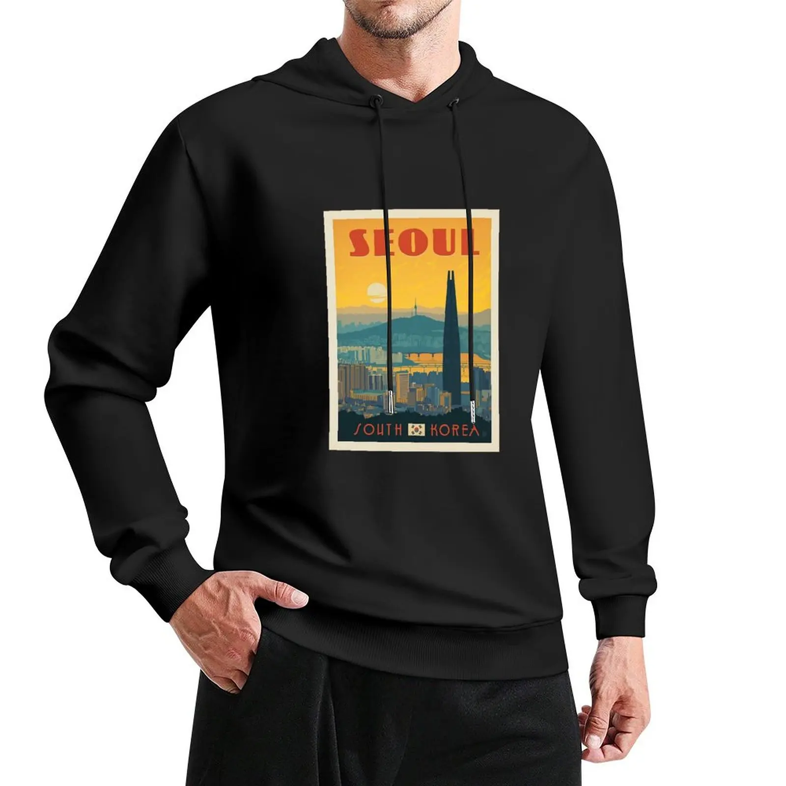 Seoul - South Korea Pullover Hoodie autumn new products new features of hoodies & sweatshirts